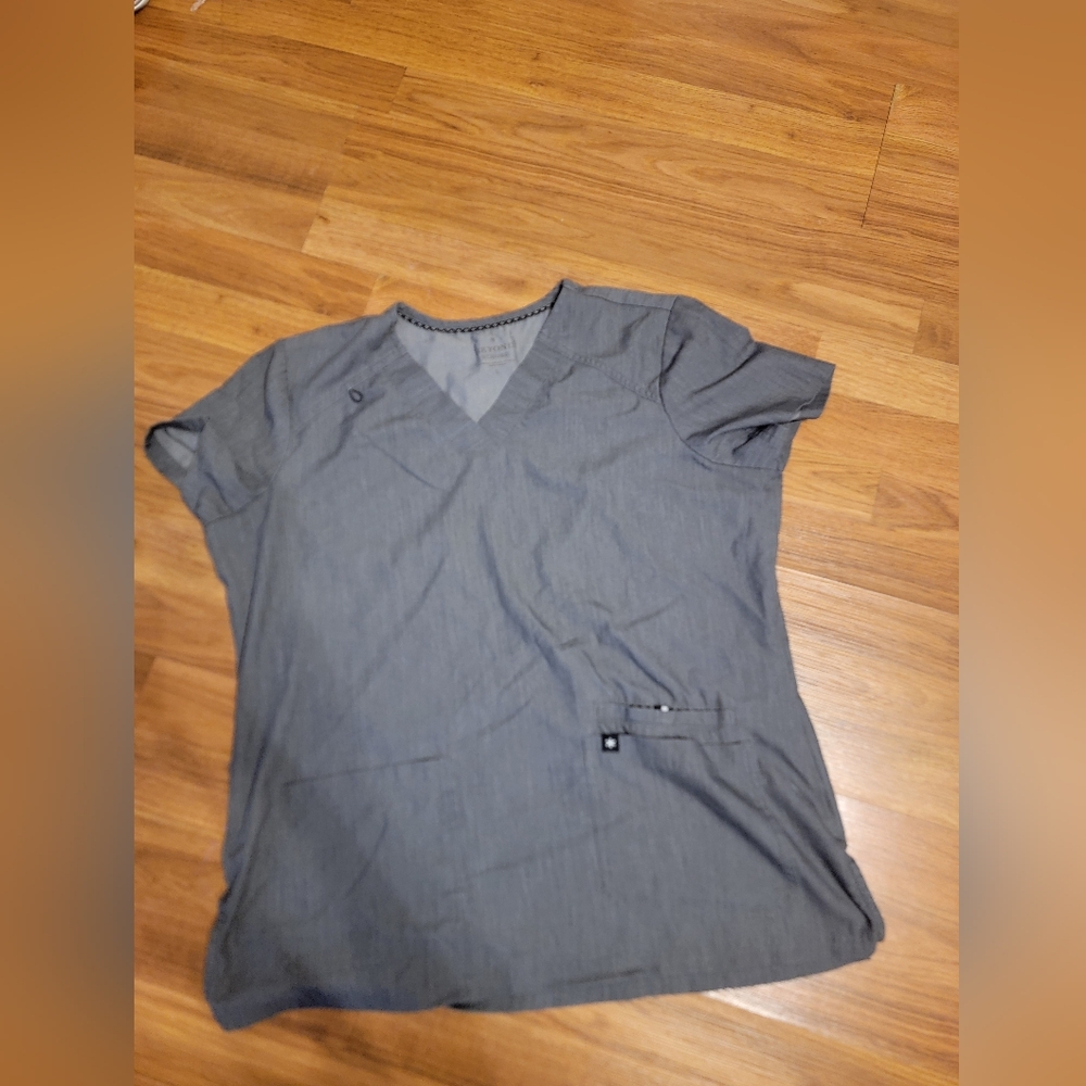 Gray Beyond Scrubs Set